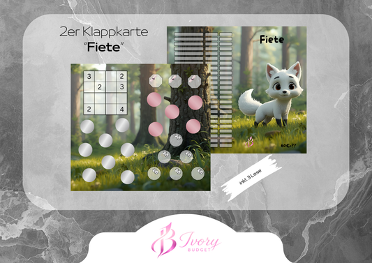 Klappkarte Fiete