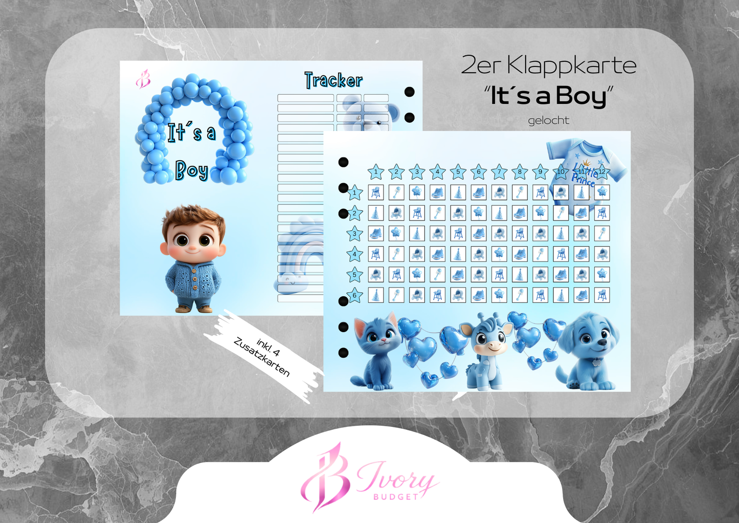 Klappkarte It´s a Boy