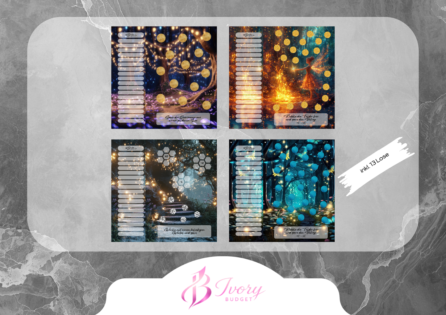 Sparbuch Reise durch den magischen Wald