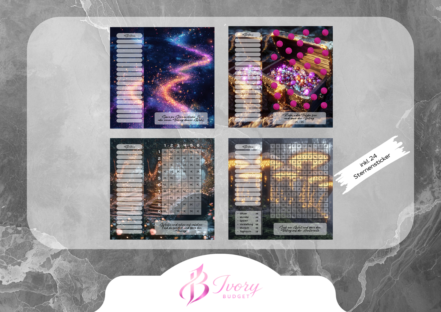 Sparbuch Reise durch den magischen Wald