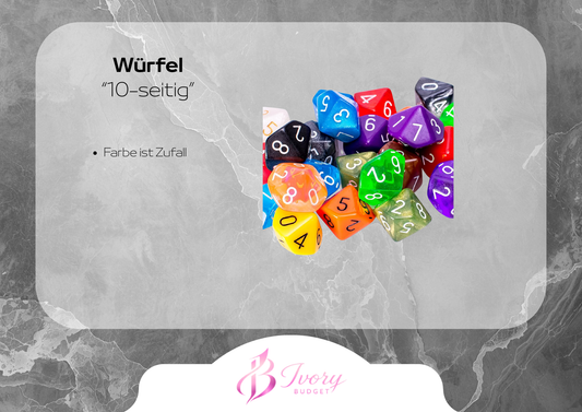 Würfel "10-seitig"