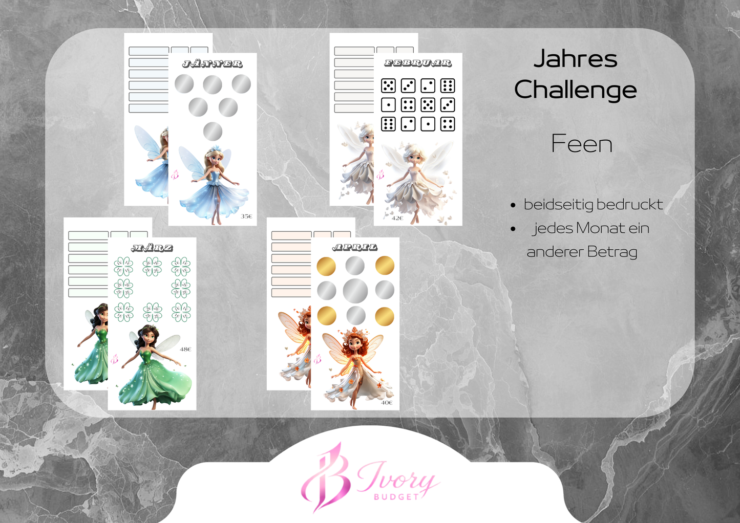 Jahreschallenge Feen
