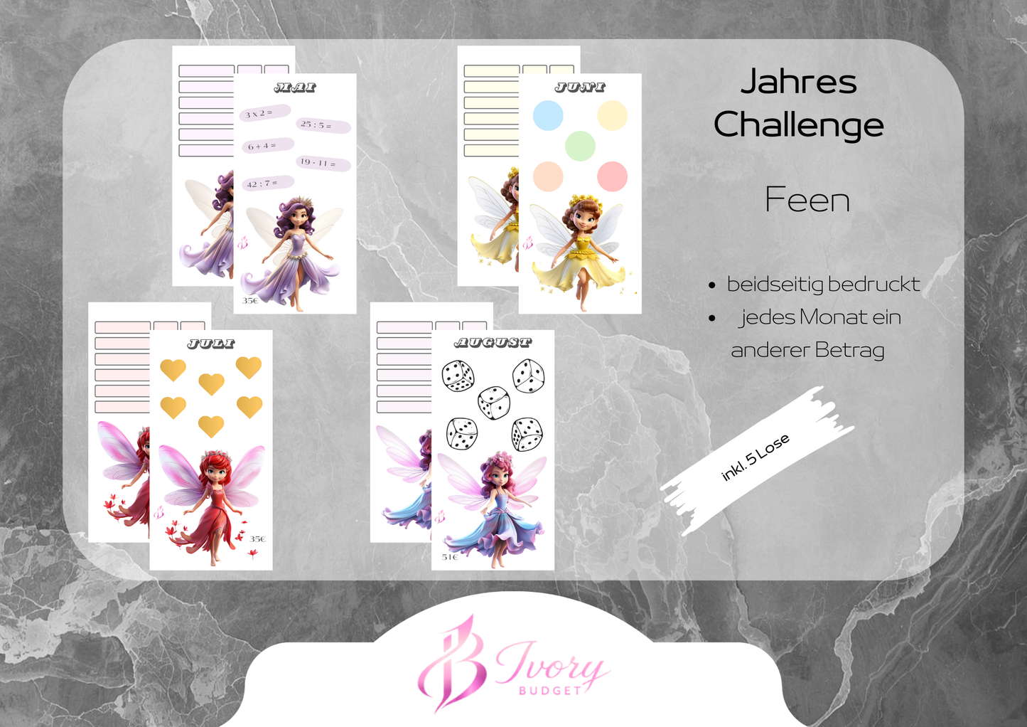 Jahreschallenge Feen