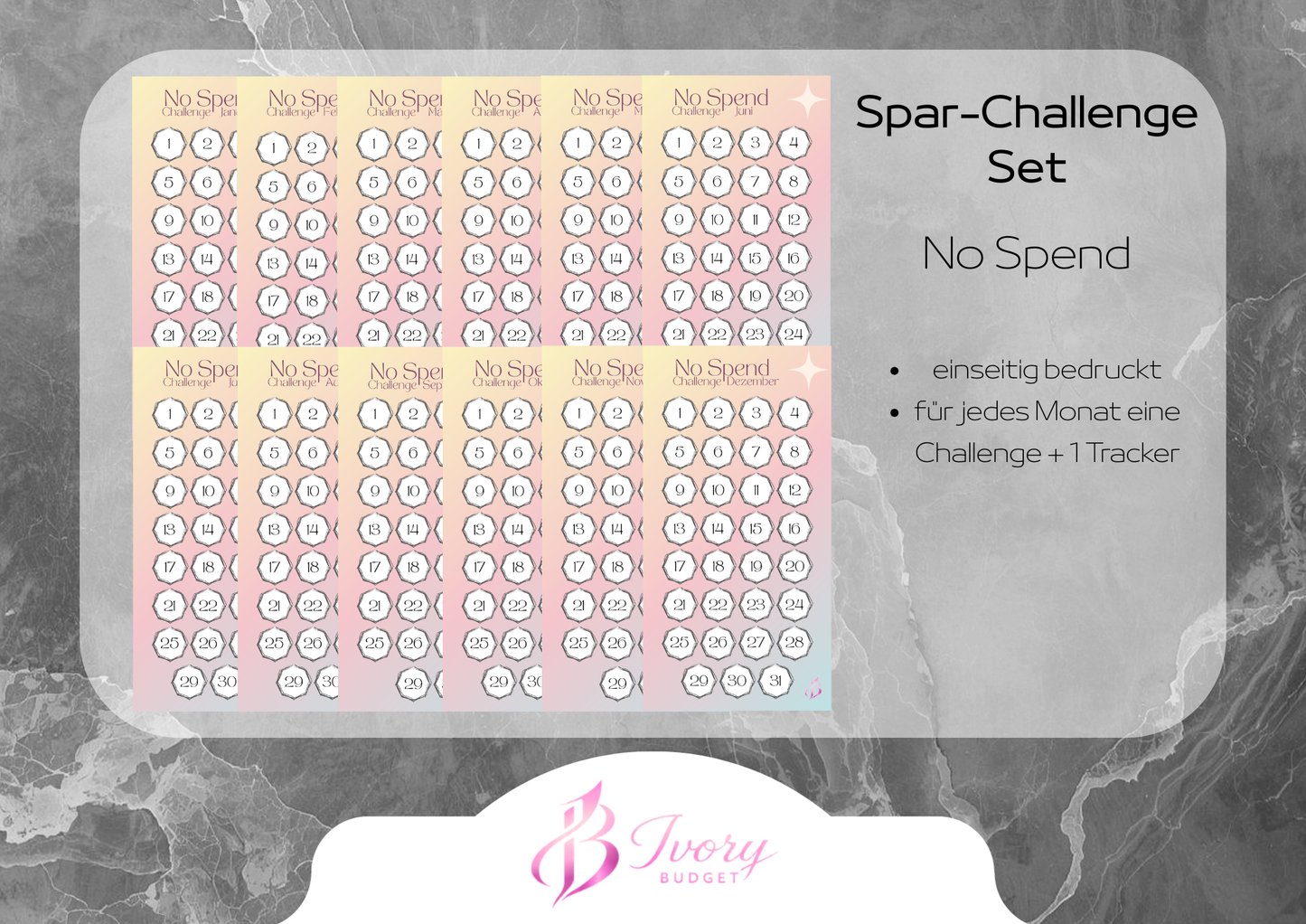 No Spend Challenge