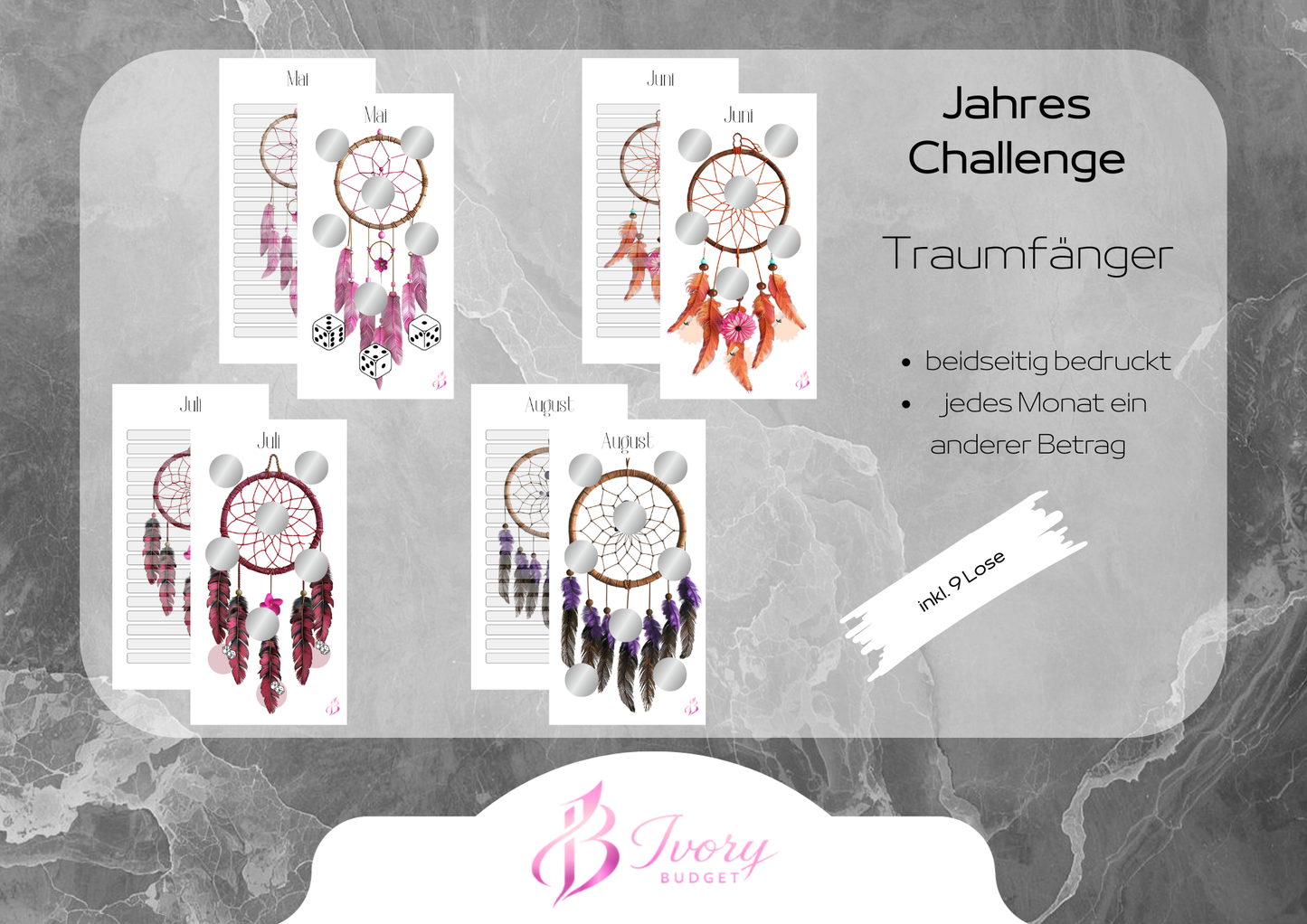 Jahreschallenge Traumfänger