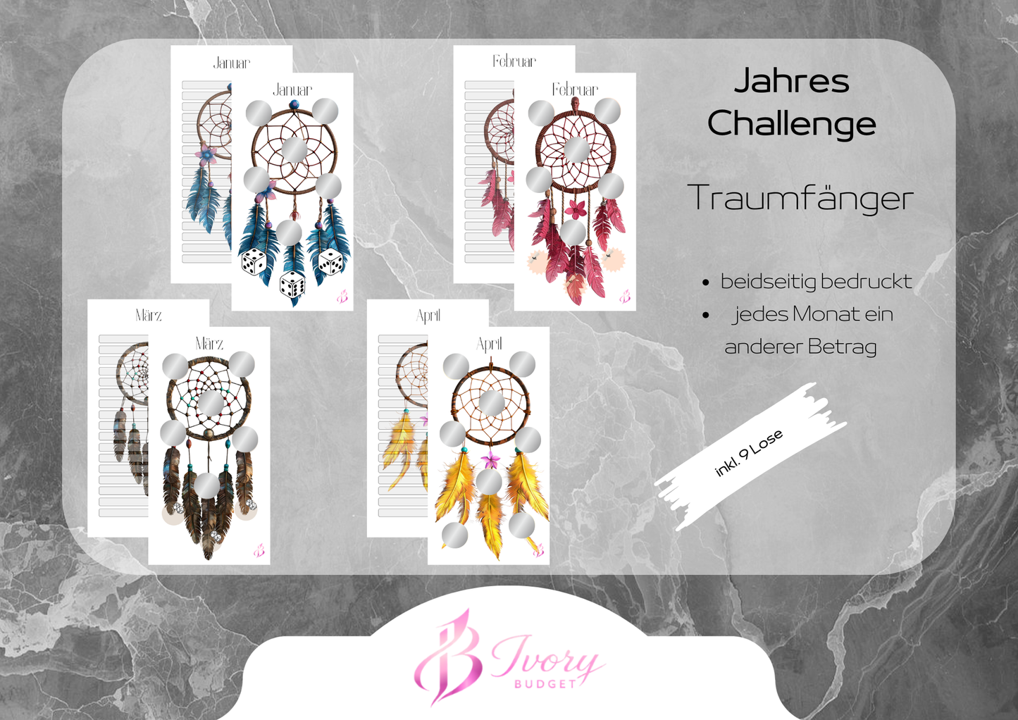 Jahreschallenge Traumfänger