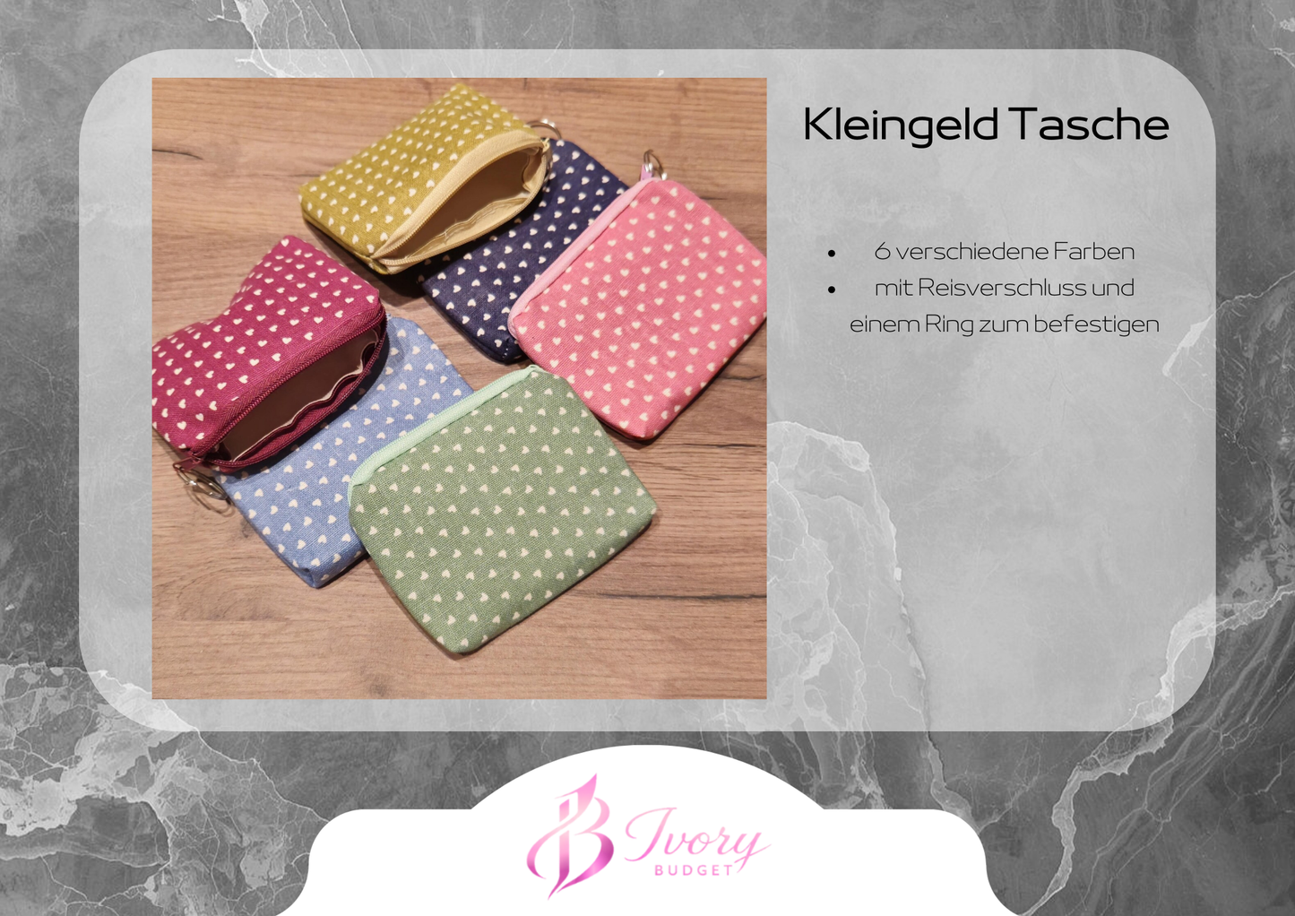Kleingeld Tasche