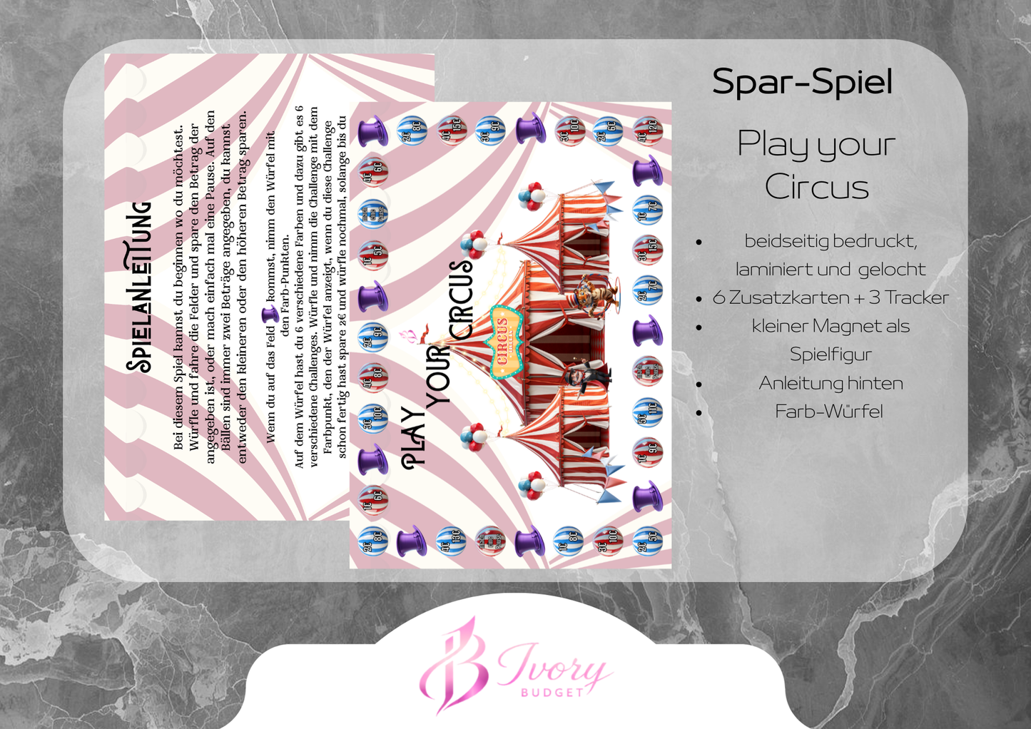 Sparspiel Play your Circus