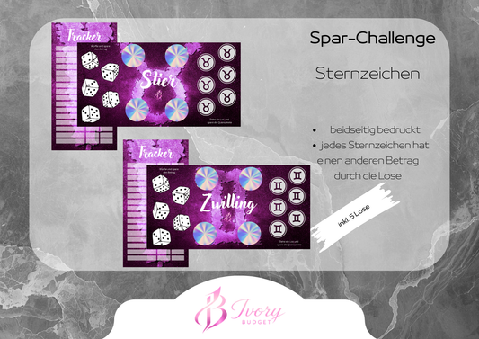 Sternzeichen Challenge