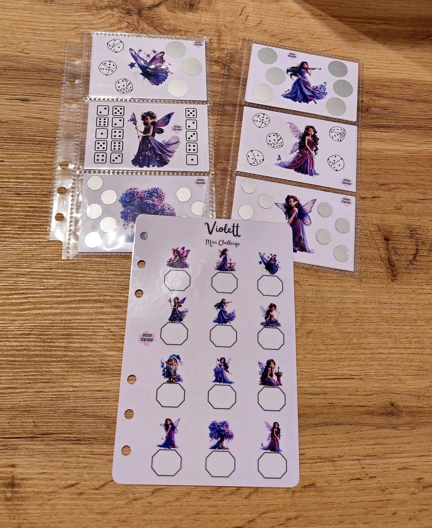 Mini Challenge Violett
