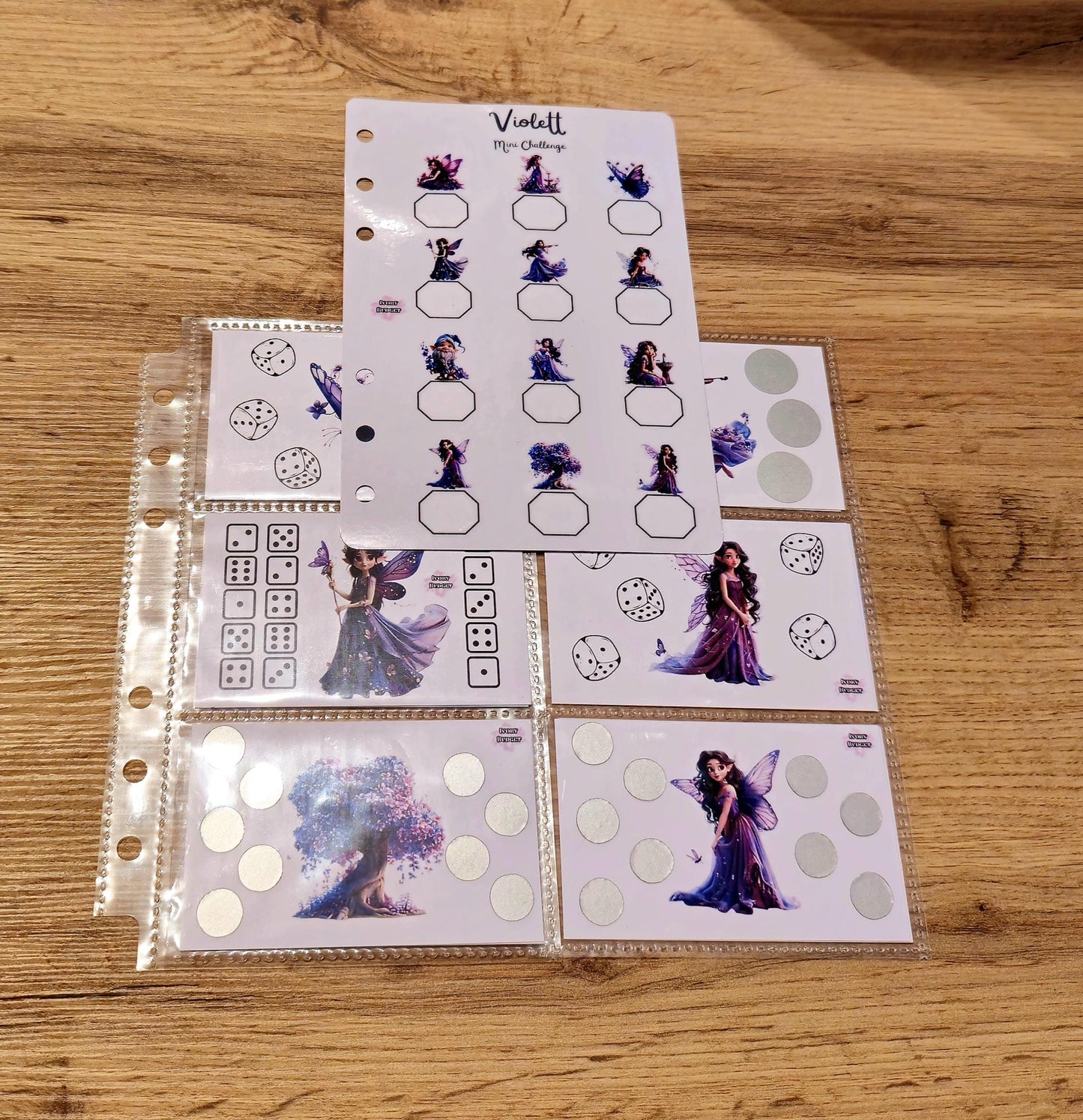 Mini Challenge Violett